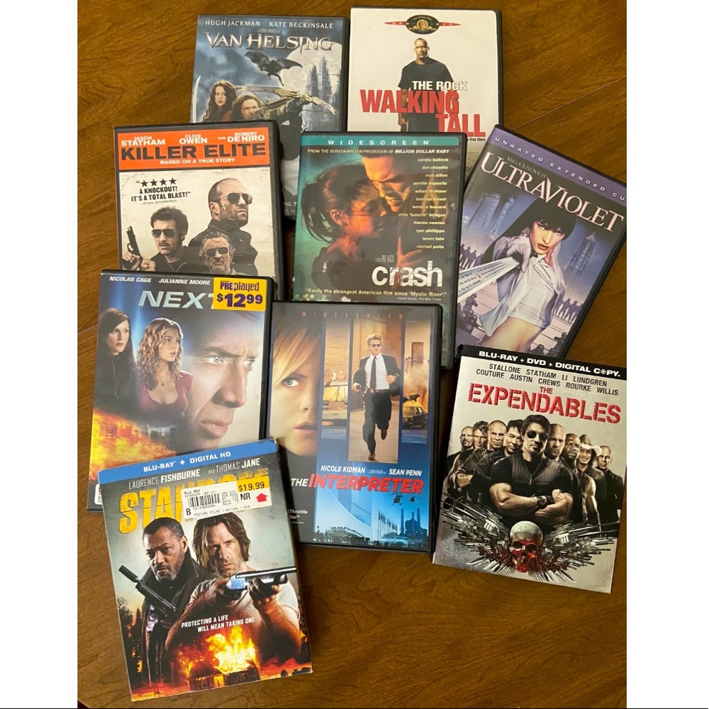 Action DVD Bundle